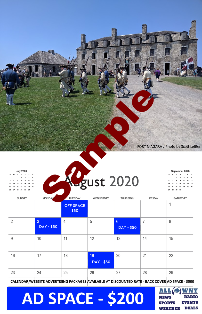 January deadline for All WNY 2020 Calendar Contest is today All WNY