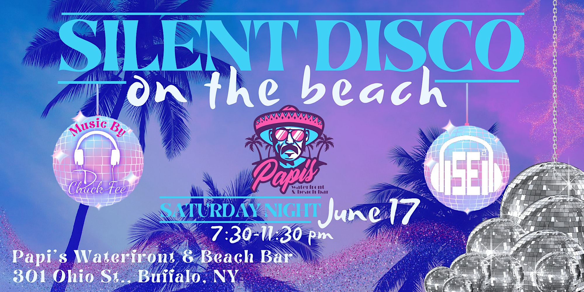 Silent Disco at Papis Waterfront and Beach Bar!