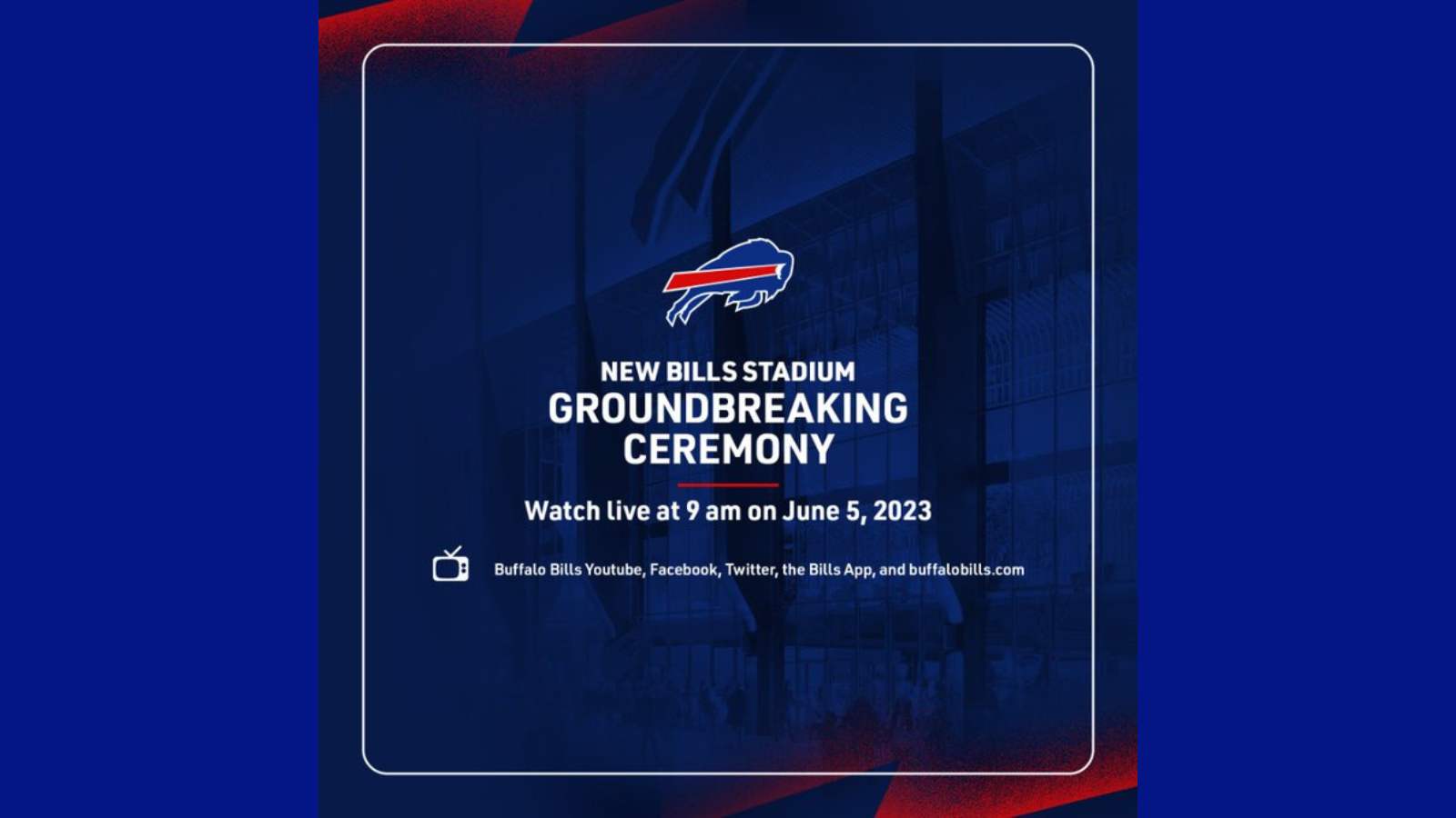 Groundbreaking for new Bills' stadium set for Monday - All WNY