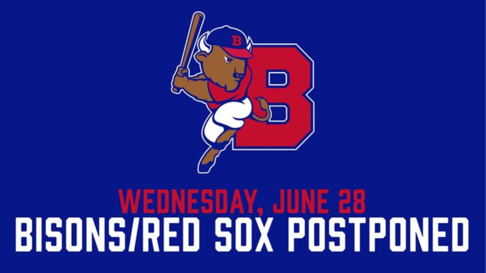 Bisonsred Sox Game Postponed Due To Faulty Sprinklers All Wny