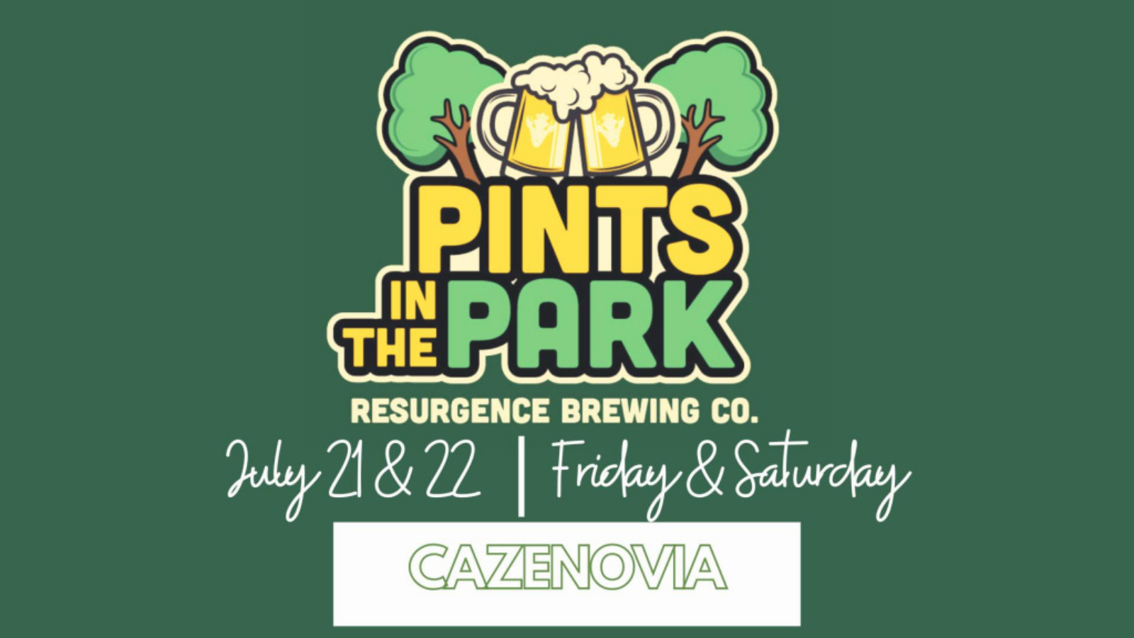 Pints in the Park Cazenovia Park All WNY