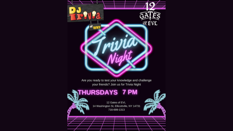 DJ Trivia 12 Gates Of EVL All WNY