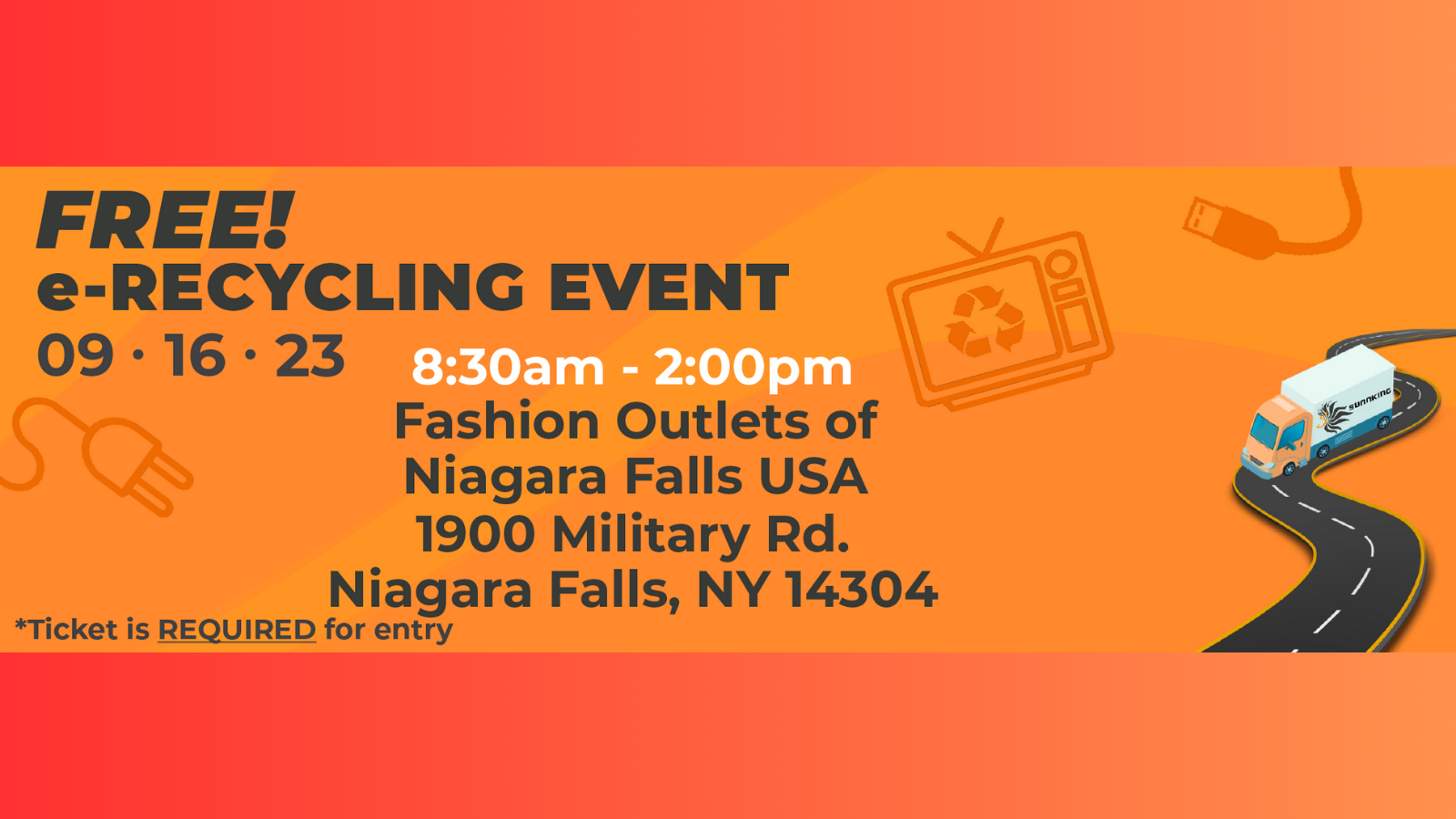 Niagara County partners with Sunnking for electronic recycling event ...