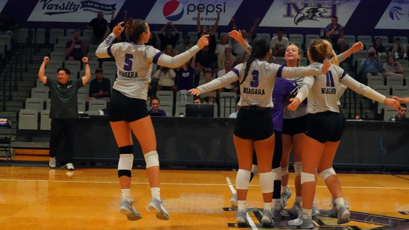 NU volleyball picks up first win against Kent State All WNY
