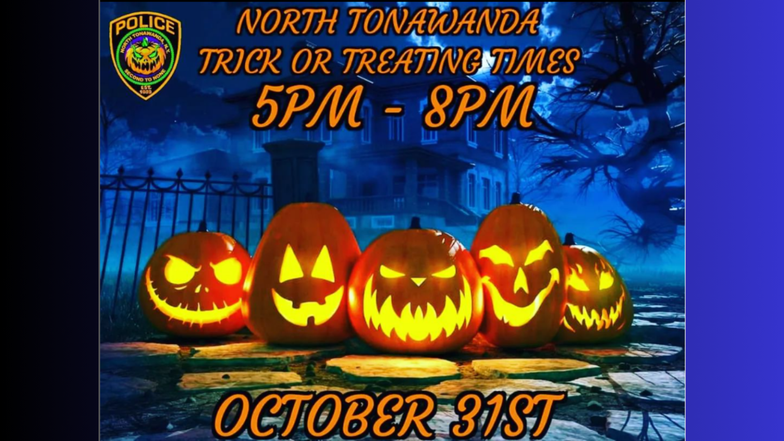 TrickorTreat times across WNY All WNY